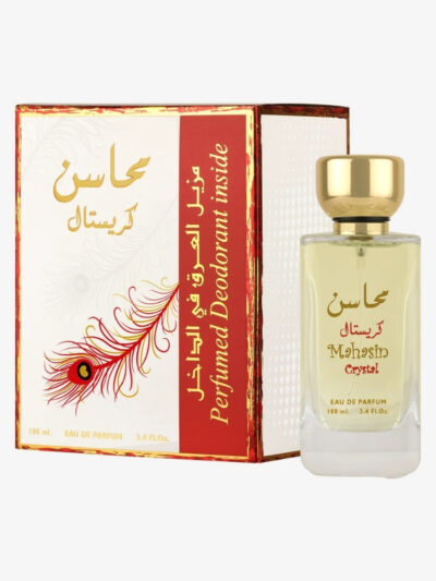 Mahasin Crystal W/Deoderant ~ Lattafa 100 ml