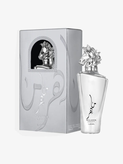 Maahir Legacy Silver ~ Lattafa 100 ml